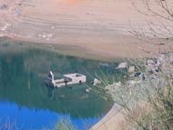 Vista del embalse
